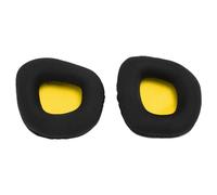 Yinhing Écouteurs d'écouteurs, Remplacement des Coussinets d'oreille de Casque avec Coussins 'Oreille en Maille Respirant 2PCS pour l'isolement du Bruit (Maillage Jaune)