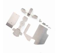 Yinhing Ensemble d'armure de Corps en Acier Inoxydable pour Voiture Illimitée Desert Racer UDR RC, Pièces de Mise à Niveau en Acier Inoxydable 304, Châssis Avant et Arrière