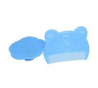 Yinhing Ensemble de 2 Brosses pour Cuir Chevelu, Brosse de Bain en Silicone Sensorielle Douce pour un Nettoyage en Douceur, Outil Confortable de Soin du Cuir Chevelu du nouveau-né dans une Couleur