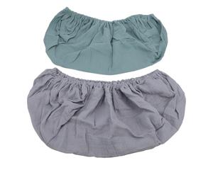 Yinhing Ensemble de 2 Housses de Matelas à Langer Douces et Respirantes, Housses de Table à Langer de Haute qualité, Draps de Matelas de Couleur pour les Thèmes café et Abricot dans la Décoration de