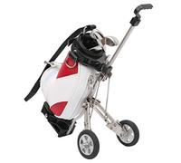 Yinhing Ensemble de 3 Stylos à Bille de Haute qualité avec Sac, Porte-Stylo élégant en Alliage de Zinc pour Les Amoureux, Design Unique Bleu et Blanc (Blanc et Rouge)