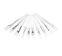 Yinhing Ensemble de Brosses Faciales en Fibres Fines, Applicateur Doux avec un Design en Forme pour une Application Uniforme, Ergonomique pour les Types de Masques, 10 Pièces