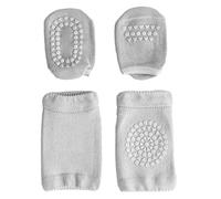 Yinhing Ensemble de Chaussettes à Genouillères avec Conception Antidérapante pour Ramper et Marcher en Toute sécurité Genouillères et Chaussettes pour Tout-petits Respectueuses de la Peau pour les