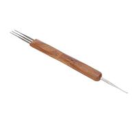 Yinhing Ensemble de Crochets pour Dreadlock, Outil de Tissage de Cheveux avec Poignée pour Dreadlocks et Fabrication de Perruques, Crochet de 0.5mm pour un Tressage et un Coiffage Faciles (0,5 tête
