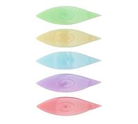 Yinhing Ensemble de frivolité en Plastique, 5 Pièces, Outils de Fabrication de Dentelle Portables de Haute qualité pour l'artisanat, Légers et Conviviaux pour les Niveaux de Compétence (#2)