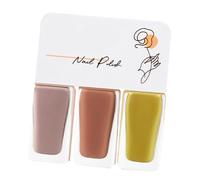 Yinhing Ensemble de Vernis à Ongles à Base D'eau, Couleur Vive et Délicate, Facile à Décoller, Séchage Rapide, sans Odeur Irritante, Séchage Rapide avec Apprêt et Couche de Finition (T06)