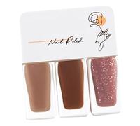 Yinhing Ensemble de Vernis à Ongles à Base D'eau, Couleur Vive et Délicate, Facile à Décoller, Séchage Rapide, sans Odeur Irritante, Séchage Rapide avec Apprêt et Couche de Finition (T20)