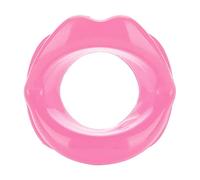 Yinhing Entraîneur de lèvres, Exerciseur Oral Exerciseur pour Les lèvres Silicone Lifting pour Le Visage Exerciseur pour Les lèvres Bouche Resserrement des Muscles Serrage Outil Anti-Rides(Rose)