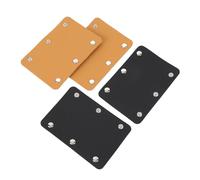 Yinhing Enveloppes de Poignée de Bagage Essentielles de Voyage, 4 Pièces, Housses Détachables en Cuir PU, Accessoires élégants et de Sac pour Une Prise en Main et Un Confort Faciles