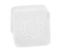 Yinhing Ermu 100 XL Boîte de Rangement de Bouffées de Poudre étui de Support de Bouffées de Maquillage Respirant pour Femmes Portable élégant Blanc Mat pour les Voyages à Domicile (blanc mat)