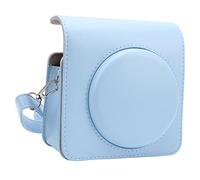 Yinhing Étui de Protection pour Appareil Photo Sac à Bandoulière élégant en Cuir PU pour Design SQ1 avec Sangle pour Les Amateurs de Photographie et Les Aventures (Blue)