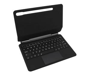 Yinhing Étui pour Clavier Magnétique pour S7/S8/S9/S9FE, avec Support Flottant en Porte-à-Faux, Clavier rétroéclairé, Porte-Crayon Multi-Touch pour pavé Tactile