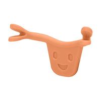 Yinhing Exerciseur de Bouche D'entraîneur de Sourire de Visage avec du Silicone de qualité Alimentaire pour le Raffermissement Musculaire de Tatouage de Lèvre, 2 Couleurs (ORANGE)
