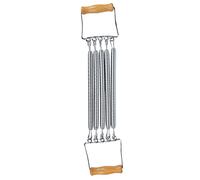 Yinhing Extenseur de Poitrine à Ressort Amovible avec Poignée en Bois, équipement d'entraînement de Gymnastique à Domicile, Améliore la Force et Développe Efficacement la Masse