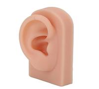 Yinhing Fausse Oreille, Oreille en Silicone avec Modèle d' de Modèle d' en Silicone Premium pour l'entraînement beauté (Teint profond)