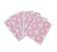 Yinhing FeetFirst Lot de 6 Paires de Coussinets de Maïs Confortables en Mousse de Latex de qualité Supérieure pour Ampoules et Talons Hauts, Doux et Respirants, Idéaux pour une Utilisation (rond