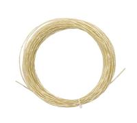 Yinhing Fil de Remplacement en Nylon élastique pour Raquette de Tennis, 12,2 M, 0,30 Mm, pour des Performances Améliorées dans Le Sport, Idéal pour Les Professionnels et Les Passionnés (Beige)