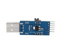 Yinhing Fonctionnalité de Module de Convertisseur CH341T USB vers IIC I2C UART avec Fils de Raccordement 3,3 V 5 V pour Le Clignotement Série et Puce