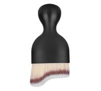 Yinhing Fondation Makeup Foundation Makeup Brush Foundation Curving Wine Verre pour Liquid Foundatio Makeup Brushes Brushes Tools Brosse pour le Fond de Teint Liquide (GREY)