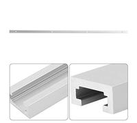 Yinhing Gabarit d'onglet à Fente en T en Alliage d'aluminium, Fixation de Dalle Coulissante Non Poreuse, Outil de Travail du Bois pour des Coupes et une stabilité Améliorée (Fente en T de 0,6 m)