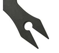 Yinhing Gentleman Peigne à Cheveux Classique Vintage à Tête D'huile, Design à Dents Larges, Antistatique, pour Créer des Coiffures Classiques, Noir 15,5 Cm