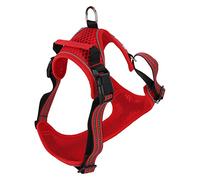 Yinhing Gilet de Chien, Harnais de Chien Taille Moyenne avec Traction Alliage Boucle Réglable Reflevant Un Gilet (S)