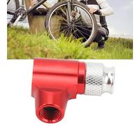 Yinhing Gonfleur de Pneu de Vélo CO2 Pompe en Aluminium CNC avec Une compatibilité à Une Main pour Les Valves Presta Se Gonfle en 30 Secondes Compatible avec Les Cartouches de 12 G 25 G (Rouge)