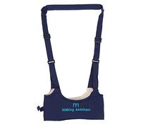 Yinhing Harnais de Marche pour bébé, Aide à la Marche Réglable et Respectueuse de la Peau pour Enfants avec Boucles de sécurité, pour Apprendre à Se Tenir Debout et Marcher pour les (bleu marine)