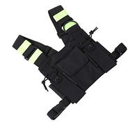 Yinhing Harnais de Poitrine à Bande Réfléchissante Jaune, Pochette Avant, étui de Transport pour Accessoires de la Série 5R 82 9R XR, Idéal pour Les Activités et Les équipements de Plein Air