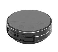 Yinhing Haut-Parleur à Conduction Osseuse, Haut-Parleur Stéréo Portable avec Ventouse Intelligente, Modes de Lecture Flexibles pour Usage Domestique et Extérieur (Black)