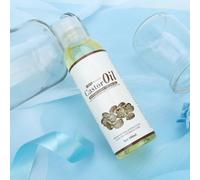 Yinhing Huile de Ricin Peau Hydratante Blanchissant Corps Relaxation Massage Huile Essentielle 4 Pièces pour Hydratant éclaircissant Raffermissant Soin de la Peau et des Cheveux