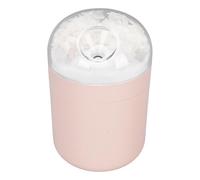 Yinhing Humidificateur de Fleur éternelle 2W 500ML Humidificateur de Bureau alimenté par USB avec 7 Lumières de Couleurs Vives pour Chambre à Coucher et Bureau Design Rose Mignon Idéal pour une (Rose)
