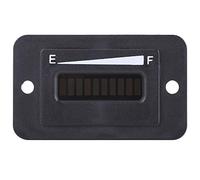 Yinhing Indicateur de Batterie Numérique LED 48 V, Jauge de Compteur, Surveillance Précise pour Batteries 12 V, 24, 36, Affichage de l'état en Temps Réel avec Avertissement Faible, Installation