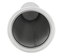 Yinhing Infuseur à Froid de qualité Supérieure en Acier Inoxydable 304 avec Passoire Polyvalente en Caoutchouc Blanc pour café, thé, Boissons aux Fruits, 8 X 15 Cm (P*21cm)