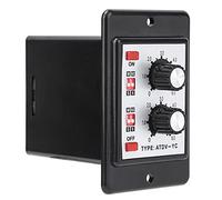 Yinhing Interrupteur de Commande de Relais de Minuterie Marche/arrêt ATDV YC 6S 60M, Temps de Retard élevé (CA (110/220 V))