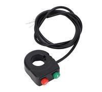 Yinhing Interrupteur de Guidon de Moto de 22 Mm, Klaxon à 3 Fils et Interrupteur de Commande de Phare adapté aux Motos, Vélos et Scooters électriques, Conception pour une Installation et une