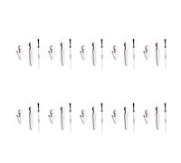 Yinhing Jeu de 10 Aiguilles de Montre Lumineuses pour Les Heures, Les Minutes et Les Secondes, Compatibles avec Les Pièces de Modification du Mouvement de Montre NH35 NH36 SK 26, Idéales pour Les
