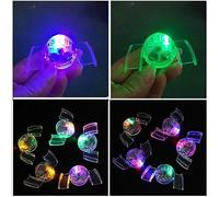 Yinhing Jouets d'appareil Dentaire d'halloween avec Lumières LED Clignotantes, Accessoires de Dents Lumineuses pour Une Fête Effrayante, Un Cosplay dans l'obscurité, des Prothèses Dentaires pour