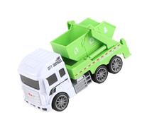 Yinhing Jouets de Camion à Ordures pour Enfants, Véhicule d'assainissement Inertiel Glissant avec Conception, Action de Chargement et de Déchargement Interactive pour Apprendre par Le Jeu et