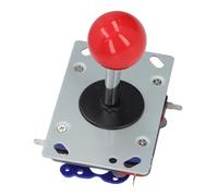 Yinhing Joystick de Compétition 2/4/8 Voies pour Jeux d' Rouge Joystick de Jeu avec Tige en Acier Solide Compatible avec les Panneaux de Commande en Bois et Métal Testé pour 000 000 Cycles
