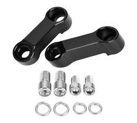 Yinhing Kit D'adaptateur de Rétroviseur de Moto, Rallonge de Montage en Alliage D'aluminium de 10 Mm 8 Mm avec Extension de Levage de 3 Cm et 4 Cm pour Moto et Vélo électrique, Filetage