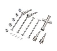 Yinhing Kit d'arbre de Transmission de Voiture SCY RC pour Arbre de Transmission Avant et Arrière en Acier /16 Pro pour des Performances et Une stabilité Améliorées, Pièces de Rechange Faciles