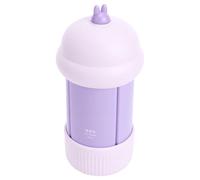 Yinhing Kit de 4 Bouteilles de Voyage Étanches avec Récipients Souples en TPR PE pour Shampoing Gel Douche Lotion