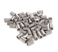 Yinhing Kit de Bobine de Protection de Vis en Acier Inoxydable, Douille d'insertion de Filetage de Fil M10 X .5 pour la Réparation de Filetage, 50 Pièces (2.5D)