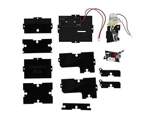 Yinhing Kit de Boîte Inutile la Boîte Inutile Us Kit de Bricolage Automatique Laissez-Moi Seul Jouet Unique Drôle Pièces Ensemble pour Enfants Adultes