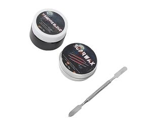 Yinhing Kit de Cicatrices Halloween 60g Ensemble de Maquillage SFX | 30 g de cire, 30 g de spatule incluse, crée des brûlures, coupe des cicatrices, idéal pour les fêtes costumées