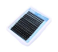 Yinhing Kit de Grappes de Cils, Extensions de Cils Individuelles 8-16 Mm, Fibre Synthétique Douce Courbure C, for Maquillage des Yeux et Extension de