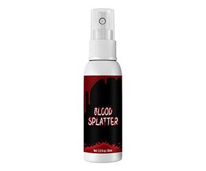 Yinhing Kit de Maquillage pour Effets Spéciaux D'Halloween, Kit de Cire de Maquillage SFX avec Fausse Eau de Cicatrice de Gel de Sang pour Cicatrices de Zombie, (Lot 3 : Spray plasma 60 ml)