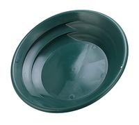 Yinhing Kit de Panoramique Manuel pour Poêle à Or de 380 Mm avec Plateau Classificateur de Tamisage pour Un Lavage Efficace de l'or et Une Séparation du Sable, Accessoire Vert pour Les Amateurs de