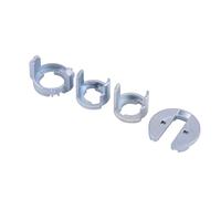 Yinhing Kit de Réparation de Cylindre de Serrure de Porte E46, Pièces de Rechange Directes de qualité Professionnelle pour Serrures Avant Gauche Droite 1998 2005 Série 3 en Métal 7